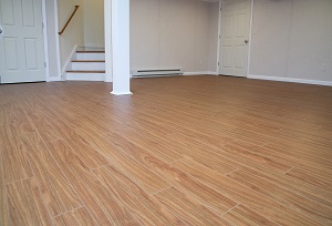 ThermalDry Elite Plank basement flooring